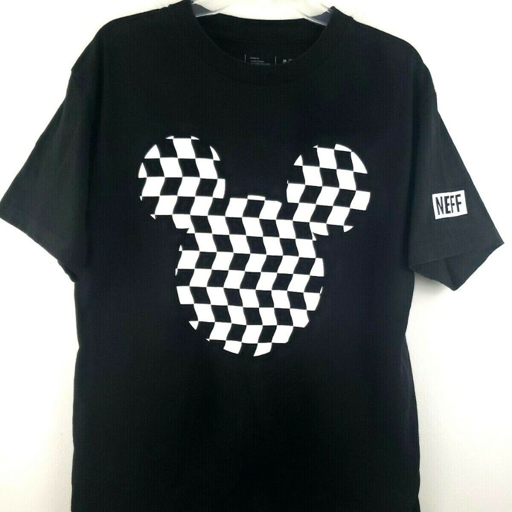 Mickey Mouse Checkerboard T Shirt